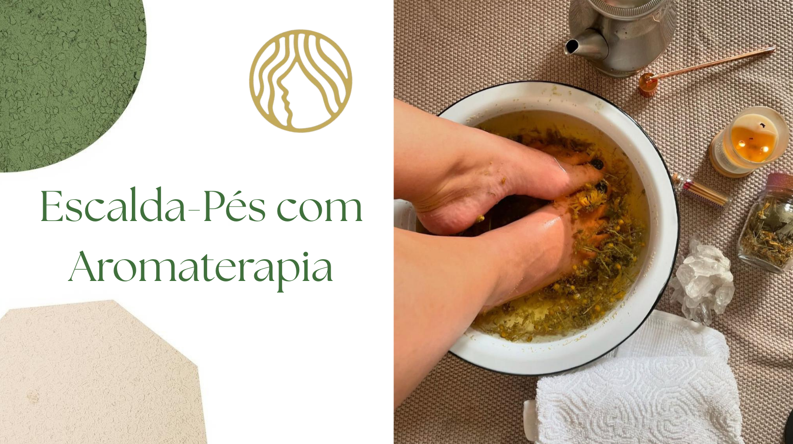 Escalda-Pés com Aromaterapia